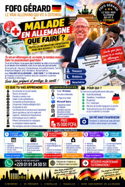 Malade en Allemagne - que faire ?
