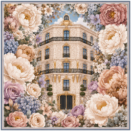 Whimsical Garden - Birthday Edition - satin 