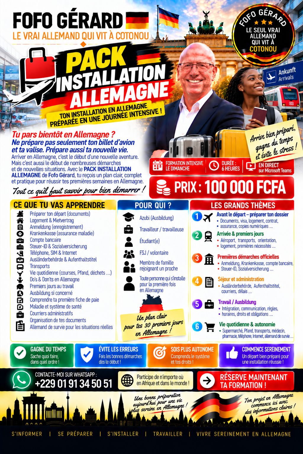 Pack Installation Allemagne