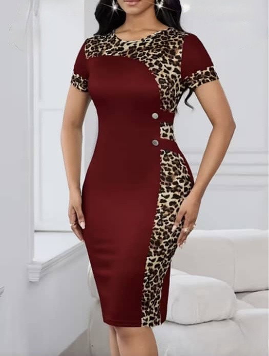 Women short hands dress _0