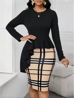 Women long sleeves dresses 