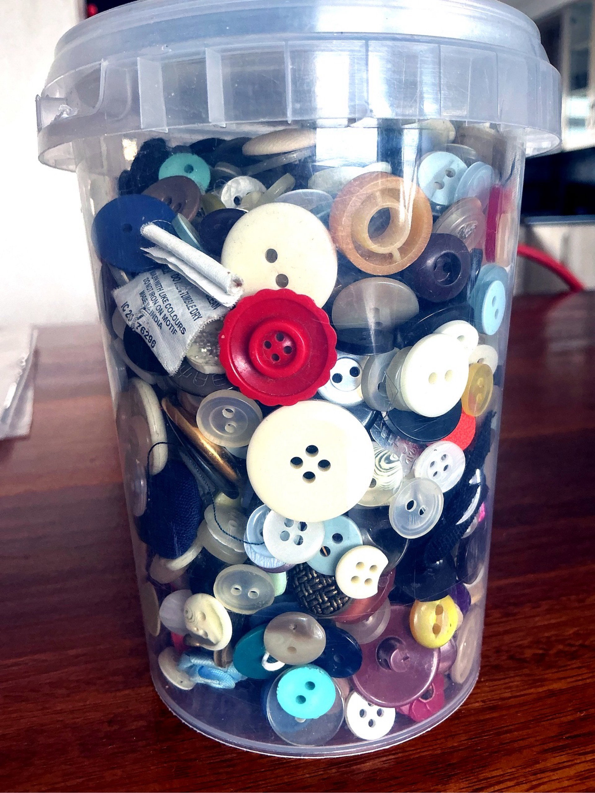 Path or mend a small tear. Replace buttons etc_0