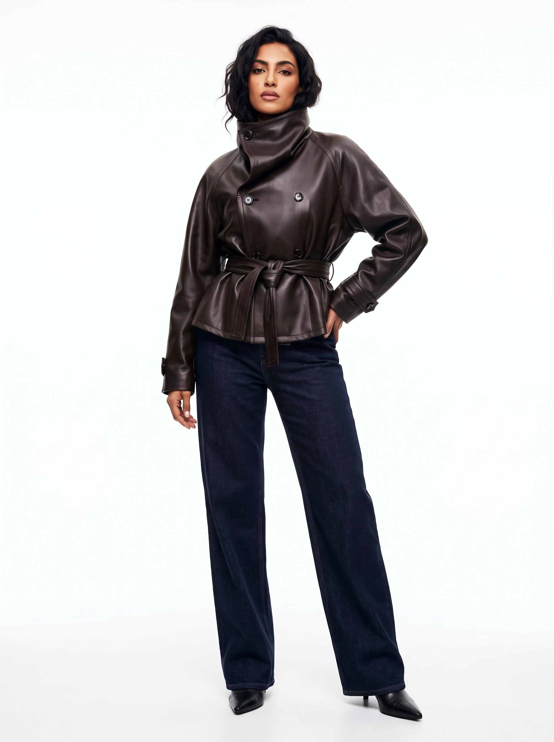The Leather Trench Jacket_0