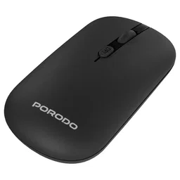 Porodo 6-In-1 Keyboard & Mouse Set Magnetic Cable, Phone Stand & Travel Case
