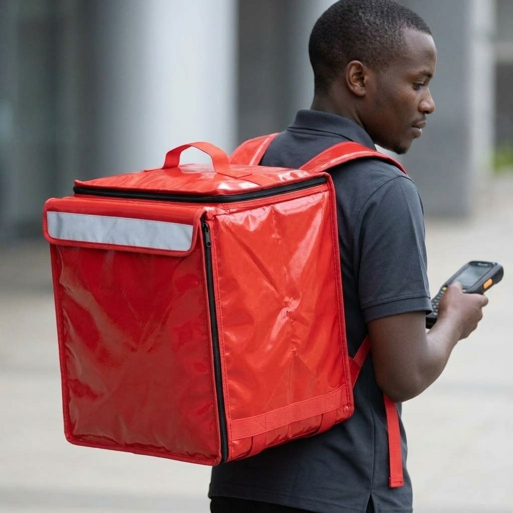Thermal Delivery Bag Red_2