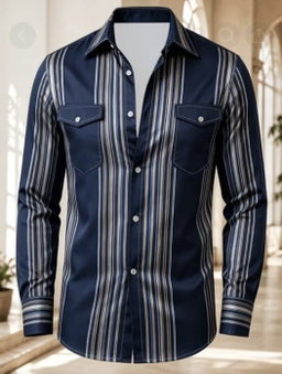 Men long sleeve business shirt 