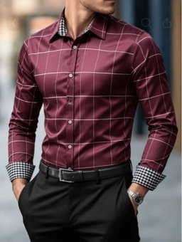 Men business long sleeve shirt 