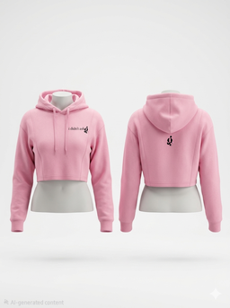 CROPPED COMFORT HOODIE