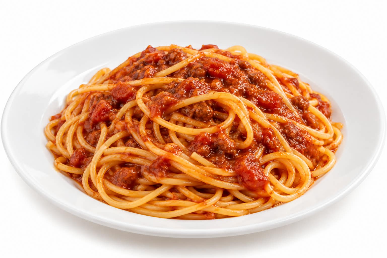 Spaghetti con salsa a elección