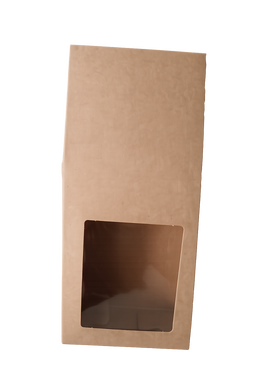 Kraft Stand-up Window Box - 9x4x20cm