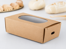 Small Kraft Window Box - 9x5x3cm