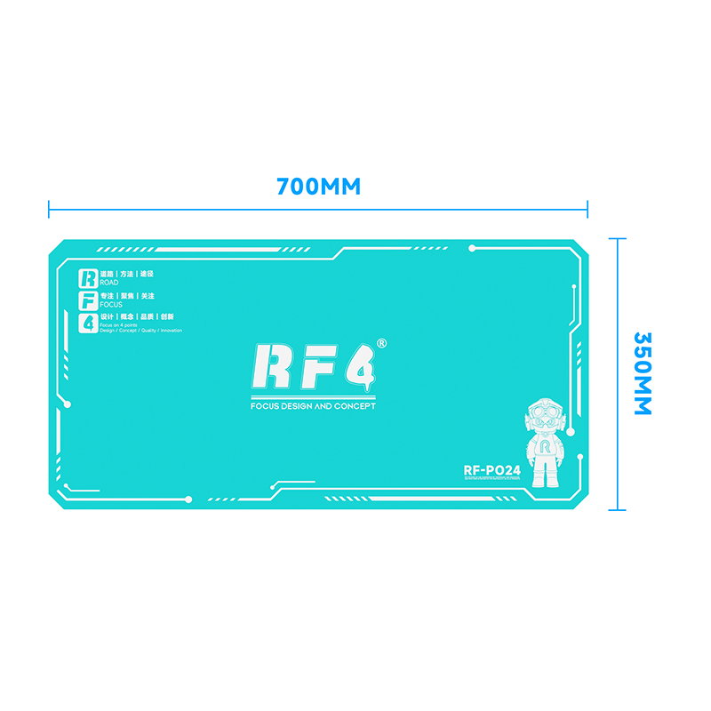  RF4 RF-P024 HIGH-TEMP SILICONE REPAIR MAT  70x35CM