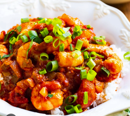 Shrimp Creole or Fish [mon]
