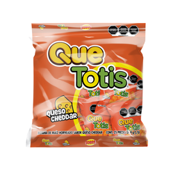 QUE TOTIS QUESO CHEDDAR SOBRE 9G TOTIS BSA C/25 PZS
