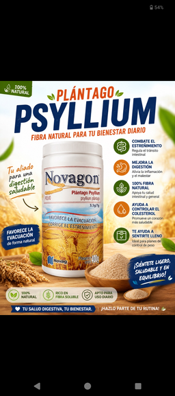 Psyllium Fibra Natural 