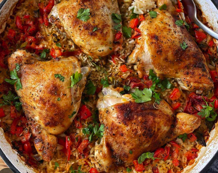 Garlic Herb Thighs [fri]