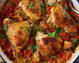 Garlic Herb Thighs [fri]