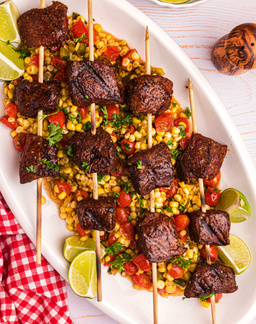 Spicy Beef Kebabs  [fri]