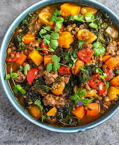 Lentil & Pumpkin Stew [mon]