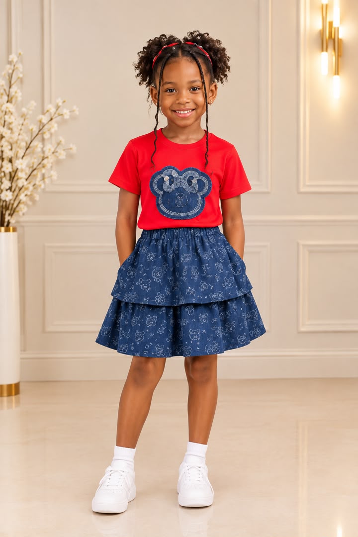 Ensemble jupe fille