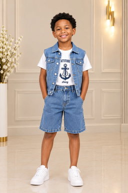 Ensemble culotte jacket garçon