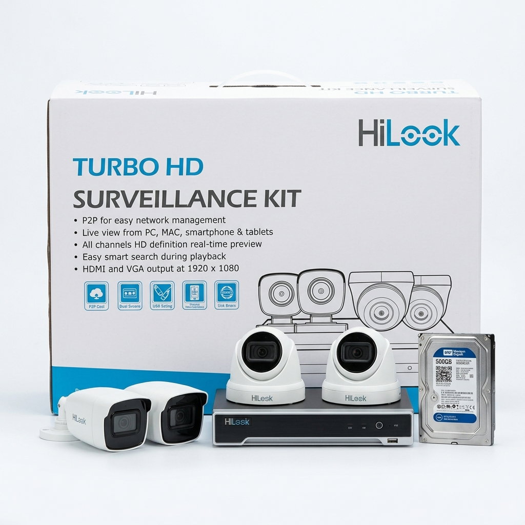 Kit 4 Caméras turbo HD