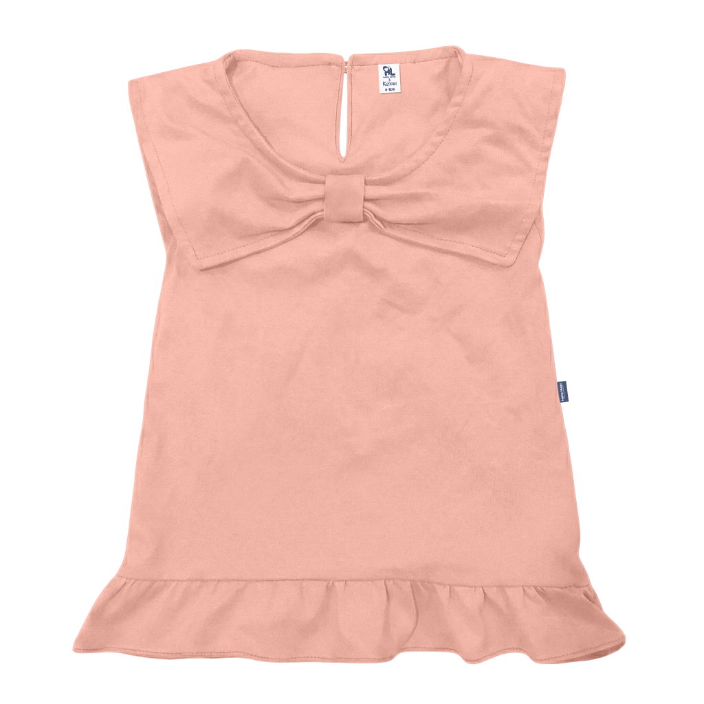 DRESS ANAK ORCHID PEACH