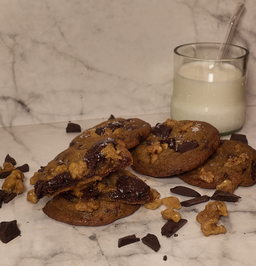 Browned Butter Chocolate Chunk Cookies