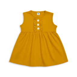 DRESS ANAK ASTER MUSTARD
