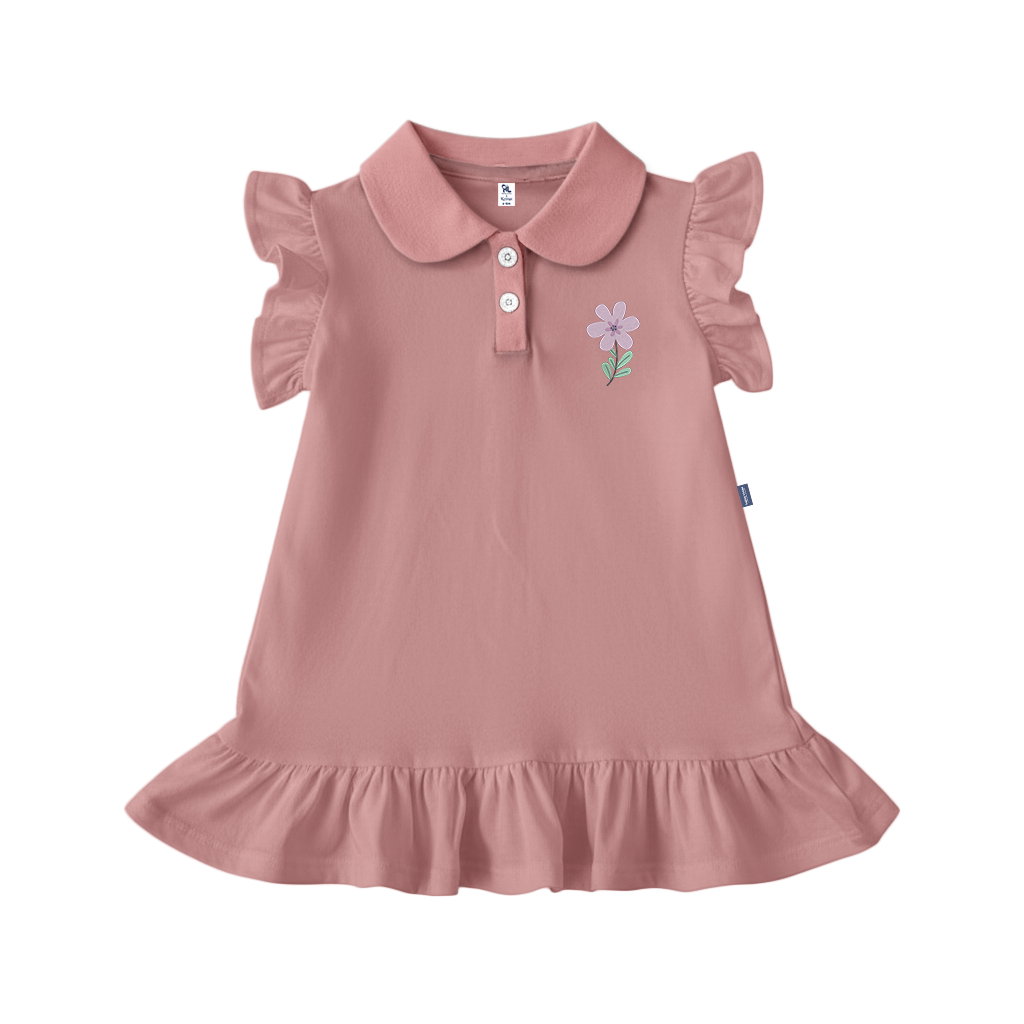 DRESS ANAK WANGKI IRIS DUSTY PINK_0