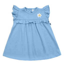 DRESS ANAK BLOSSOM BABY BLUE