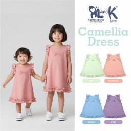 DRESS ANAK CAMELLIA