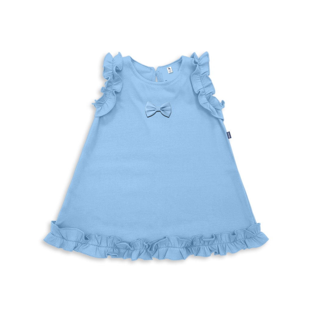 DRESS ANAK CAMELLIA BABY BLUE