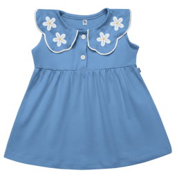 DRESS ANAK LUSY BABY BLUE