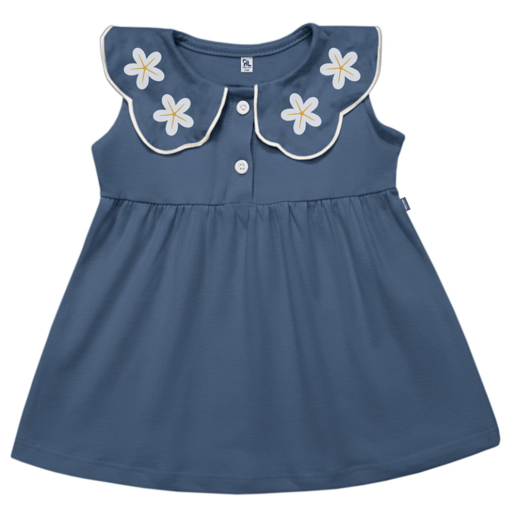 DRESS ANAK LUSY ROYAL BLUE