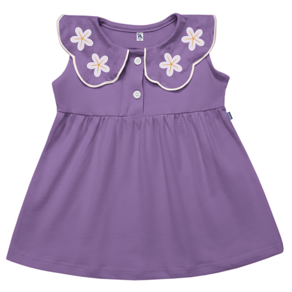 DRESS ANAK LUSY DUSTY VIOLET