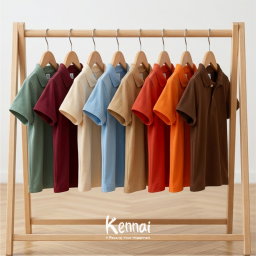 KAOS KERAH POLOS KOJI