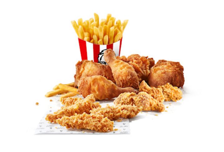 5 variety zinger strips feast 