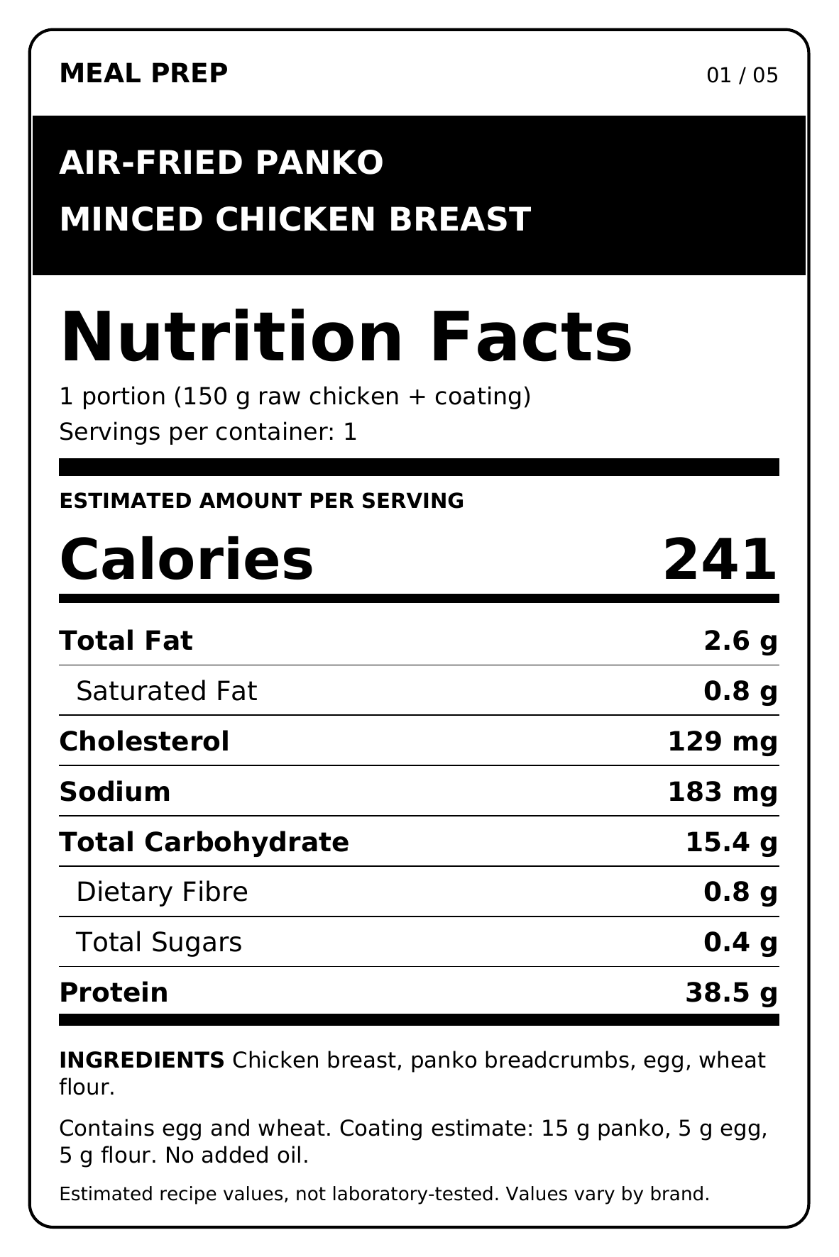 Air-Fried Pandan Chicken Nuggets & Chips_1