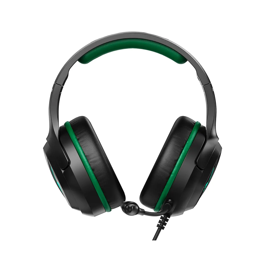 Green Lion Runner Wired Gaming Headphone - Blue_1