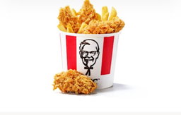 Bucket for 1 zinger strips & wings 