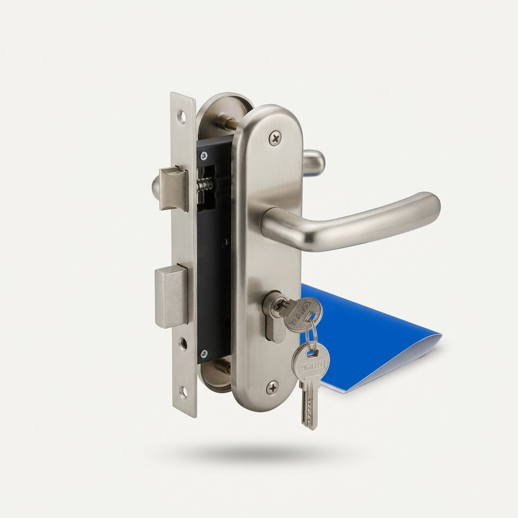 Serrure de porte sicaclef _0