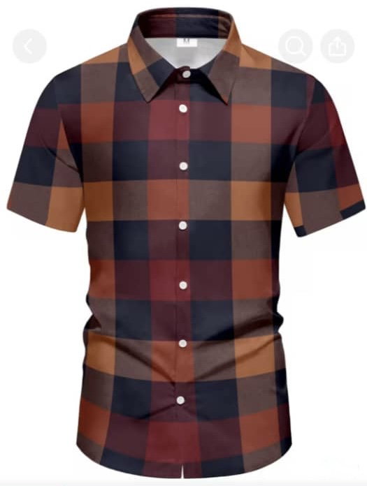 Men’s short hands business T-Shirt _0