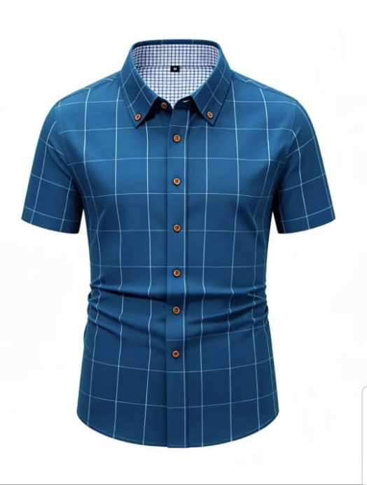 Men’s short hands business T-Shirt _0