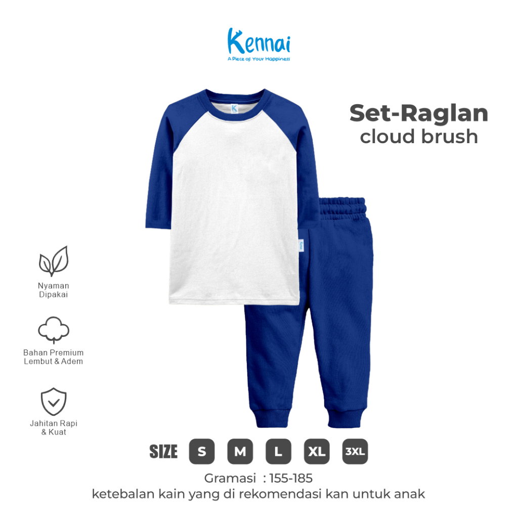 SETELAN PANJANG RAGLAN CLOUD BRUSH