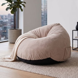 Corduroy Indoor Foam Beanbag