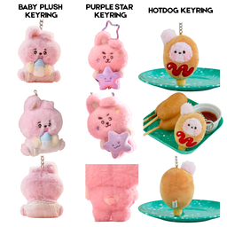 BT21 PLUSH / KEYRING - CHIMMY / TATA / COOKY