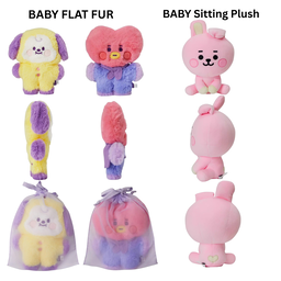 BT21 PLUSH / KEYRING - CHIMMY / TATA / COOKY