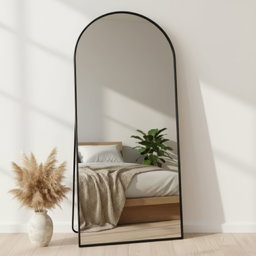 1.8m Full-Length Standing and Wall-Mounted Framed Mirror