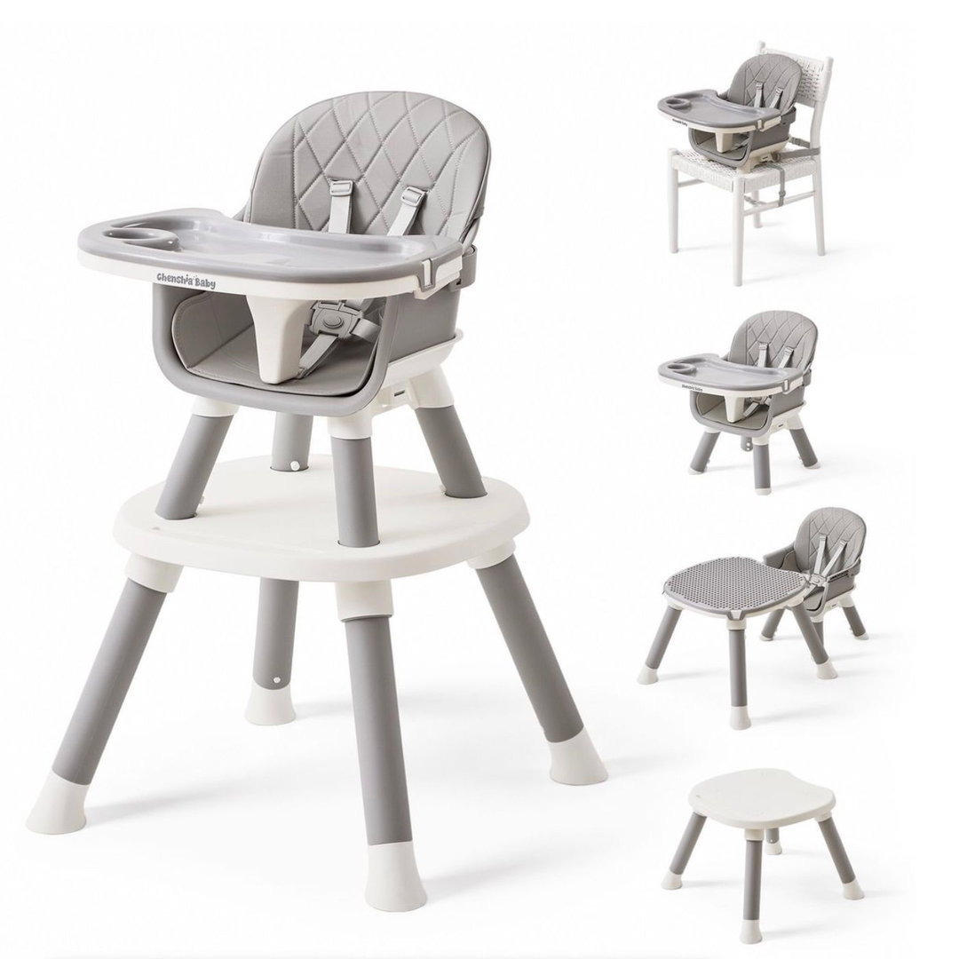 6-in-1 Convertible Baby High Chair